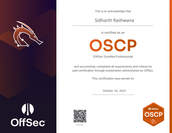 Offensive Security Certified Professional (OSCP)